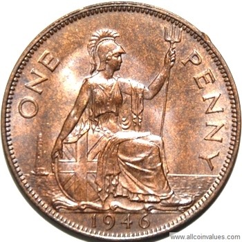 Great Britain 1946  Penny #1