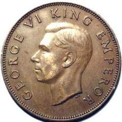 King George VI era New Zealand penny values