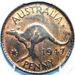 1947 Y. Australian penny