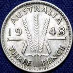 1948 Australian threepence