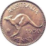 1950 Australian penny