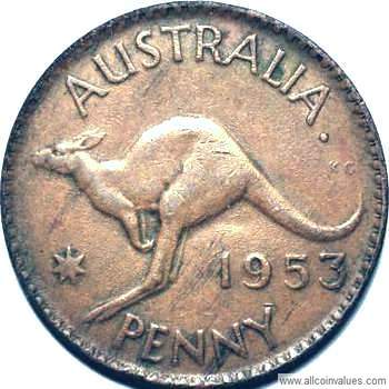 Details about   Australian 1953 Penny  1d PreDecimal Coin Ungraded 1 x Coin