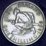 1956 New Zealand shilling