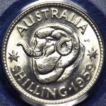1959 Australian shilling