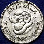 1960 Australian shilling