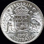 1962 Australian florin