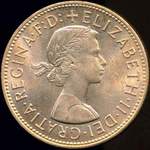 Queen Elizabeth II era UK penny values, pre-decimal