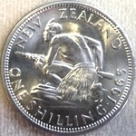 1965 broken back New Zealand shilling