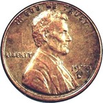 1979 D US penny, Lincoln memorial