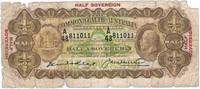 Kell / Heathershaw Australian half-sovereign banknote values